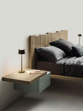 URBAN RANCH - Solid wood double bed by Devina Nais - view 3